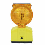Lampe de chantier solaire clignotante automatique taliaplast 500204