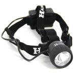 Lampe frontale 1w + 3 led cyclop - hanger - 170101