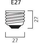 Lampe toledo gls a60 irc 80 230v 806lm - sylvania - 0029581