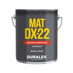 Laque mate glycrophtalique dx 22 blanc 1 l duralex 105100207 blanc