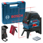 Laser combin� gcl 2 - 15 + 3 piles 1, 5 v + coffret bosch 0601066e02