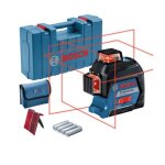 Laser lignes croix gll 3 - 80 professional + coffret bosch 0601063s00