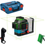 Laser lignes exll18v - 120 - 33cg (sans batterie ni chargeur) + coffret l - boxx bosch expert 0601065b01 ...
