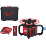 Laser rotatif 18 v m18 m18 rloh600 - 201c one - key rouge horizontale 600 m + 1 batterie 2 ah + chargeur ...