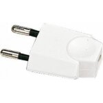 Lebenoid fiche mâle 6a 2p blanc - l?ebenoid - 020260 Lebenoid fiche mâle 6a 2p blanc - l?ebenoid - 020260