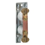 Barrette � cosses cosga avec platine m�tal 150 x 45 mm legrand 034388