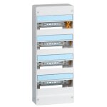 Coffret drivia 13 modules ip30 ik05 blanc 4 ranges legrand 401214