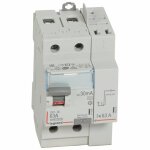 Interrupteur diff�rentiel dx� - id 2p 230 v 63 a type ac 30 ma legrand 411633
