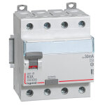 Interrupteur diffrentiel dx - id arrive haute et dpart bas  vis 4p 400 v type ac 4 modules 30 ma ...