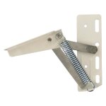 Lmc group ferrure d'abattant avec ressort ouverture 75� acier gauche lmc fer60g