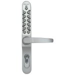 Serrure � code m�canique keylex profil �troit (boitier � code et garniture int�rieur) lokod 22701