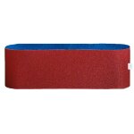 Lot de 10 bandes abrasives x440 75 x 533 mm g120 best for wood and paint pour ponceuses � bande bosch ...