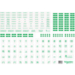Lot de 10 feuilles a4 de symboles autocollants resi9 plastique transparent - schneider electric - r9h13228 ... Lot de 10 feuilles a4 de symboles autocollants resi9 plastique transparent - schneider electric - r9h13228 ...