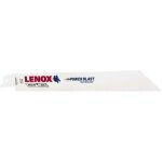 Lot de 25 lames de scie sabre powerblast - lenox - 20487b1818r