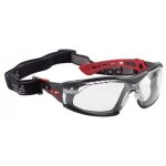 Lunette rush + polycarbonate branche bi - mati�re noir bolle rushpfspsi