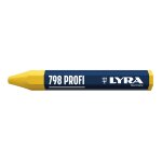 Lyra germany boite de 12 craies  la cire 95 x 12 jaunes - lyra - l4880007