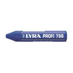 Lyra germany boite de 12 craies  la cire 95 x 12 bleues lyra 4880051 bleu