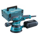 Ponceuse excentrique 300 w 125 mm + coffret makpac makita bo5041j