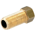 Mamelon long mle femelle 40mm 15 / 21 laiton - garis - d04603b