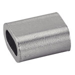 Manchon cuivr� nickel� diam�tre 10 mm bo�te de 5 acton 9900110