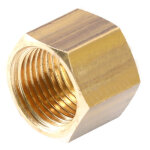 Manchon double femelle 270 sans butée 33 / 42 laiton - garis - d08006b Manchon double femelle 270 sans butée 33 / 42 laiton - garis - d08006b