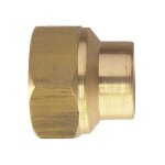 Manchon fer - cuivre femelle 15x21 - 14 - garis - d11506b