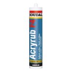 Mastic acrylique acryrub f4 gris cartouche 300ml - soudal - 120660