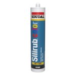 Mastic silicone neutre silirub color en couleurs gris anthracite ral7016 310 ml soudal 105831 gris anthracite ...