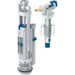 M�canisme de chasse complet 3 / 6 l double touche alimentation d'eau lat�rale type 290 - 380 geberit ...