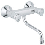 M�langeur d'�vier costa l mural bec pivotant grohe 31187001