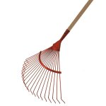 Mermier 1889 balai  gazon mermier essentiel 22 dents  fil rond en acier emmanche bois pomme 110cm ...