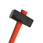 Mermier 1889 masse couple carr�e en acier 4 kg avec manche en tri - mati�re mermier 514140