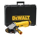 Meuleuse 1400 w 125 mm interrupteur glissi�re + coffret dewalt dwe4237k - qs
