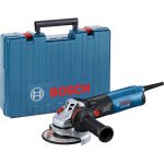 Meuleuse d'angle 1400 w gws 14 - 125 s 125 mm en coffret bosch 06017d0101