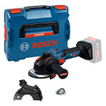 Meuleuse d'angle 18 v exws18v - 15s biturbo brushless (sans batterie ni chargeur) + coffret l - boxx ...