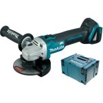 Meuleuse d'angle 18 v 125 mm (sans batterie ni chargeur) en coffret makpac makita dga506zj