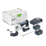 Meuleuse d?angle 18v agc 18 - 125 5, 0 ebi - plus + 2 batteries 5ah + chargeur rapide + coffret systainer ... Meuleuse d?angle 18v agc 18 - 125 5, 0 ebi - plus + 2 batteries 5ah + chargeur rapide + coffret systainer ...