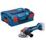 Meuleuse d'angle 18 v bosch gwx 18v - 10 p professional 125 mm (sans batterie ni chargeur) avec l - boxx ...