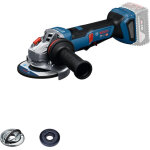Meuleuse d'angle 18v gws 18v - 11 ps 125 mm (sans batterie ni chargeur) sous carton bosch 06019n4300