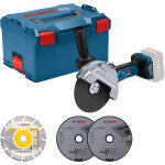 Meuleuse d'angle 18v gws 18v - 180 p (sans batterie ni chargeur) l - boxx - bosch - 06019h6l02