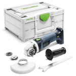 Meuleuse d'angle agc 18 - 125 eb - basic (sans batterie ni chargeur) en coffret systainer - festool - ...