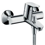 Mitigeur bain - douche mural focus cartouche conomique hansgrohe 31948000