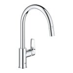 Mitigeur vier bauloop bec haut avec douchette extractible grohe 30543000