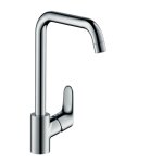 Mit cuisine focusmitigeur d'evier focus bec orientable chrome hansgrohe 31820000