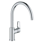 Mitigeur d'vier monocommande bauloop bec pivotant monotrou grohe 31368001