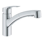 Mitigeur d?vier monocommande eurosmart bec bas chrom grohe professional 30355001
