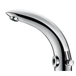 Mitigeur de lavabo automatique tempomatic mix 2 sur vasque alimentation secteur 230 / 12 v delabie 494000 ...