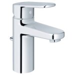 Mitigeur de lavabo monocommande europlus taille s 5, 8 l / min grohe 3261200e