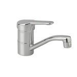 Mitigeur de lavabo okyris 2 clinic chrom avec bec professionnel porcher d2300aa