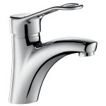 Mitigeur m�canique de lavabo avec bec fixe h 85 delabie 2521